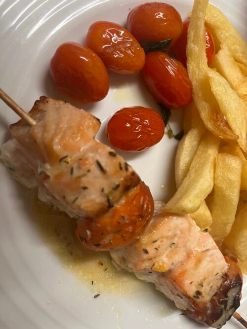 Brochettes de dinde